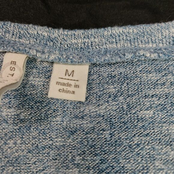 Est. 1946 Womens T-Shirt Multi-Color Size Medium Rayon Blend 3/4 Sleeve Pullover - Picture 7 of 11